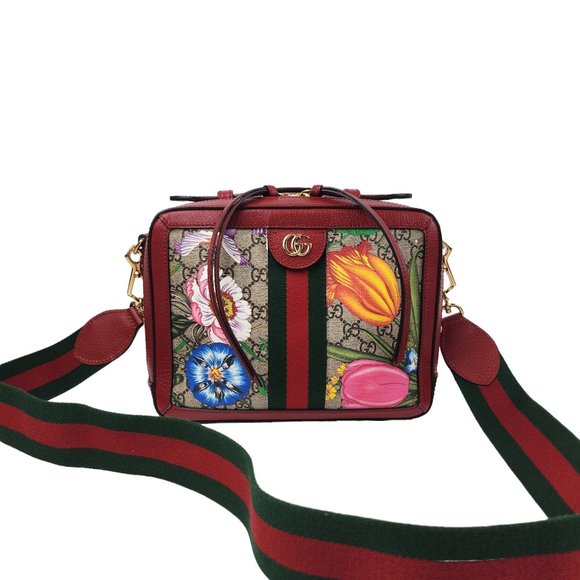 Gucci Handbags - Gucci Ophidia Flora Monogram 2-Way Bag